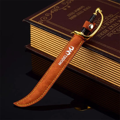 Miniature Weapon Accessories Western Knife With Leather Cover Model Toy Action Figure Soldier Scene Equipment In Stock