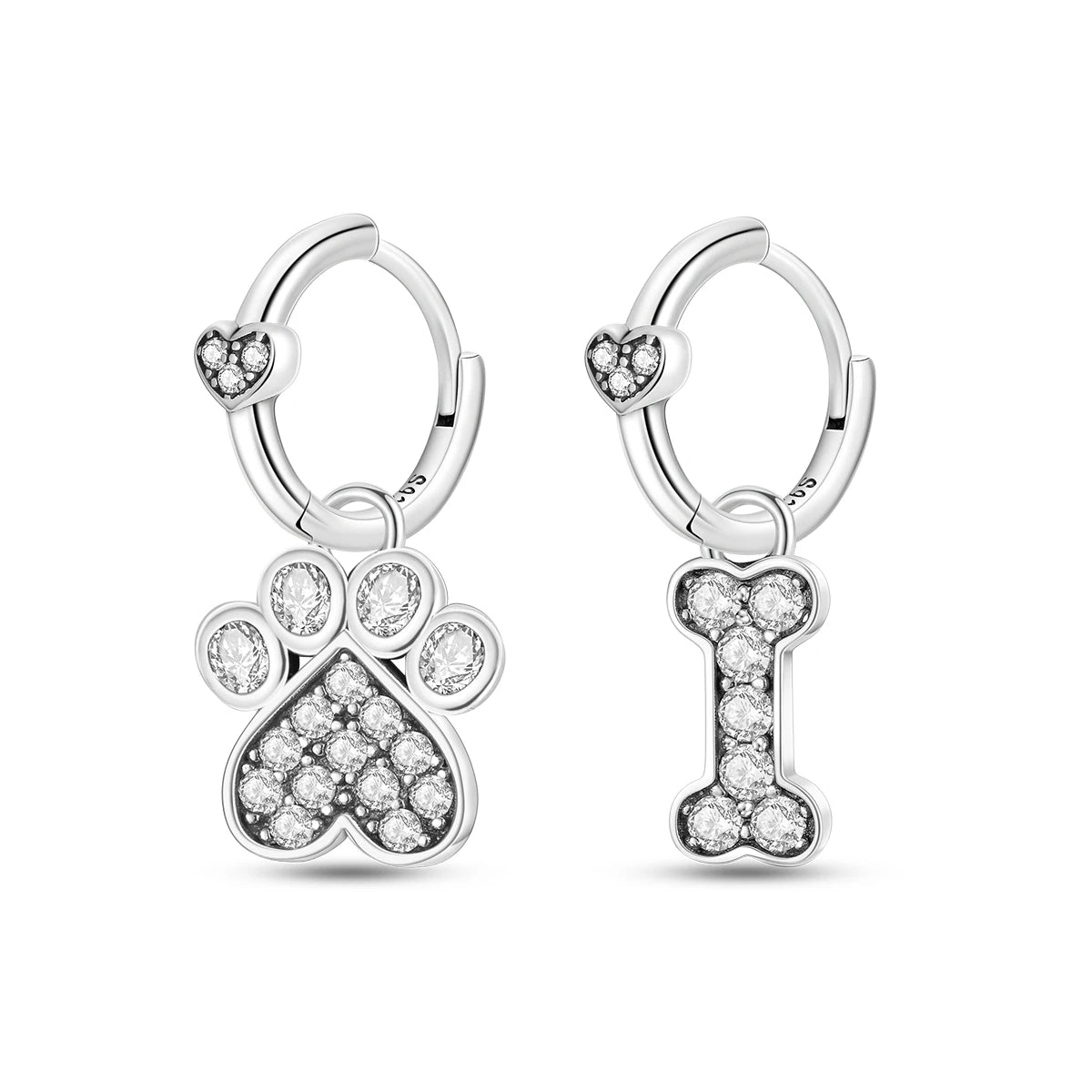 Orstarry 925 Sterling Silver Asymmetric Design Earring Key Lock Earrings Drop Earrings For Women Party Gifts Trendy Jewelry