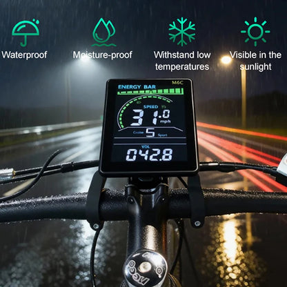 Color Wired Stopwatch Supports Electronic Shift Odometer Bike Computer Waterproof Cycling Odometer Electric Bike Accessories