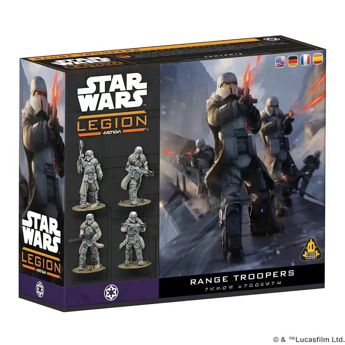 Authentic Star Wars Legion SWQ Series Army Hero Anakin Obiwan 501 Unassembled Unpainted Mini Desktop Strategic War Game