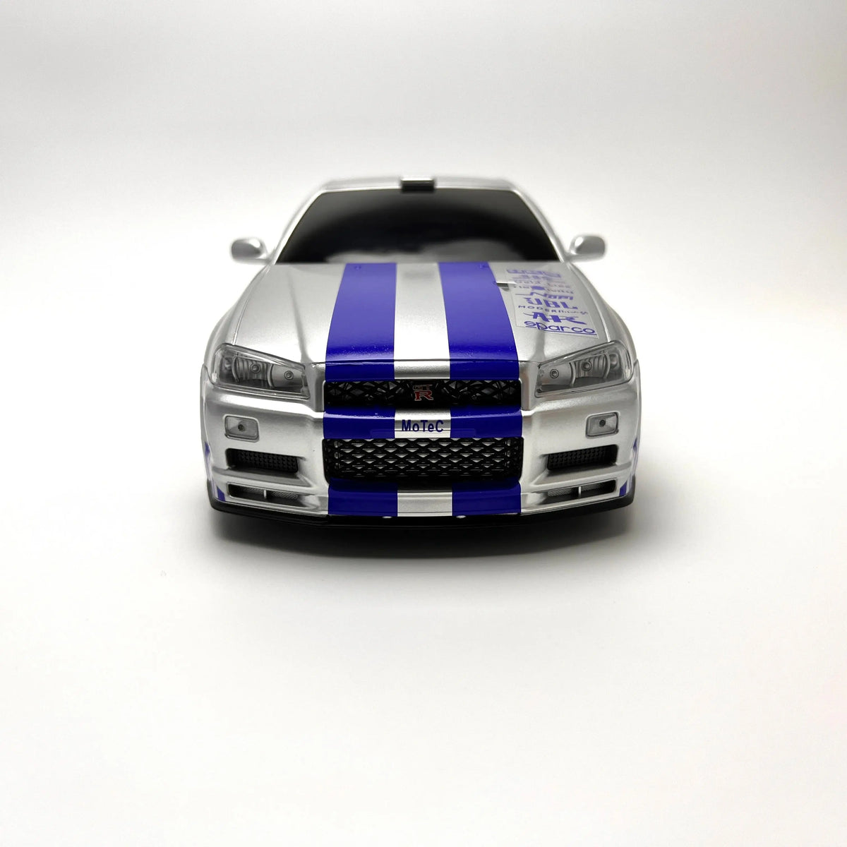 1/16 Skyline GTR34 Car Model Tissue Case - Automotive Style Interior Organizer