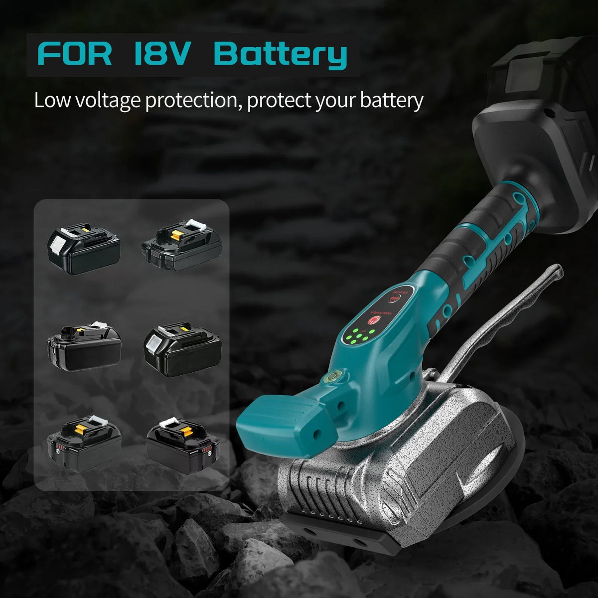 Nananuu Tile Vibration Leveling Machine Cordless Tile Intelligent Wall Tile Tiling Machine Power Tools For Makita 18V Battery