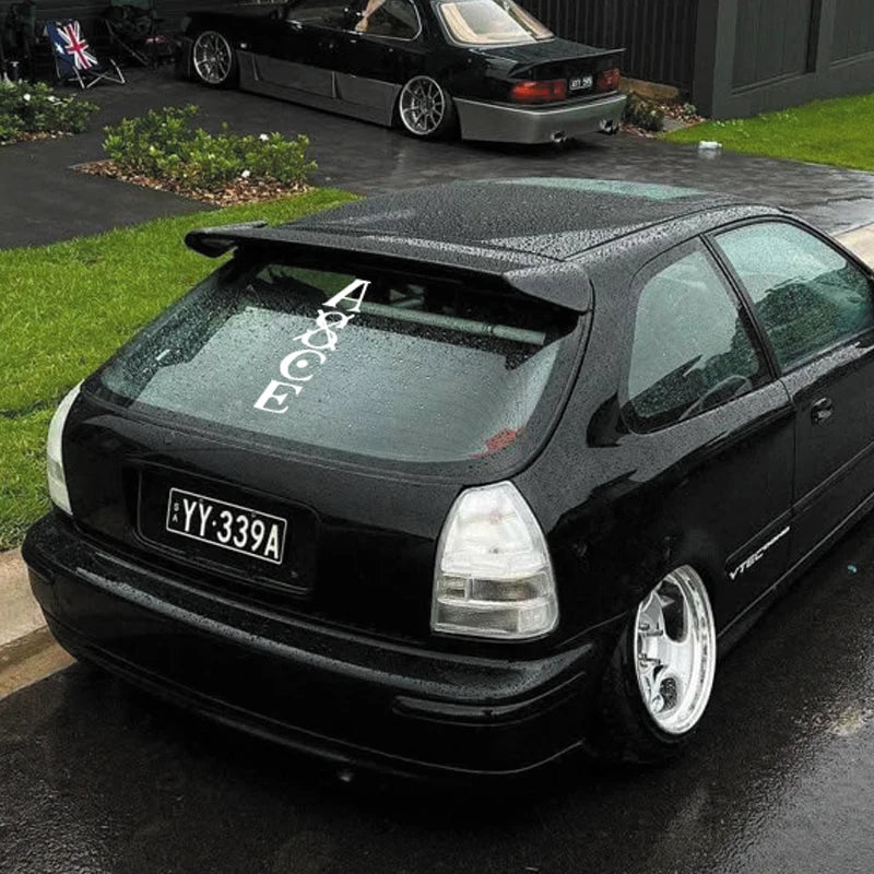 'ASCE"decal,creative&fashion decal for anime fans,high quality for car truck &laptop,waterproof car exterior decoration