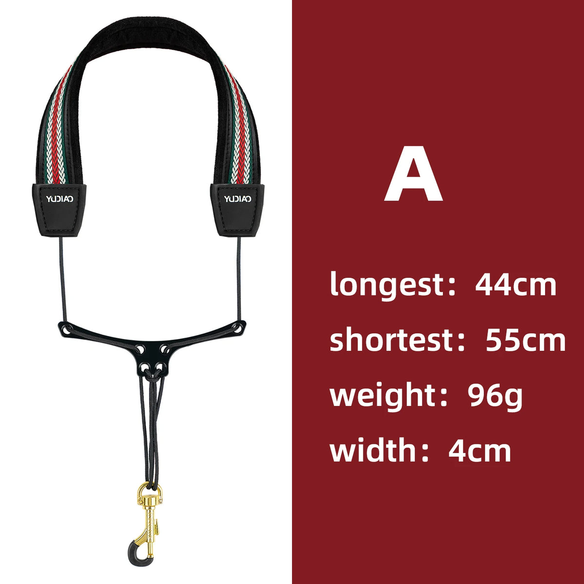 New Model Tenor Saxophone Neck Strap, Electric Wind Instrument Strap, Pressure-Reducing Strap for Adults and Children