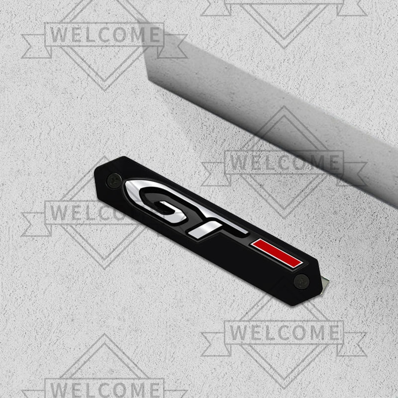 3D Car Stickers GT Front Grille Emblem Auto Body Badge Trunk Decal For Peugeot RCZ 206 308 3008 2008 5008 306 307 107 Accessorie