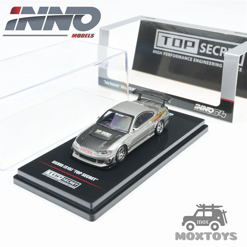 INNO 1:64 S2000 S15 BCNR33 190E Diecast Model Car