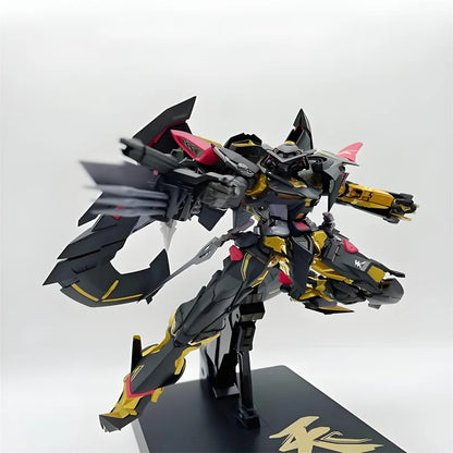 HG 1/144  Astray Gold Frame Assembly Model Kit Action Figures With Flight Pack Weapons Set Desktop Ornament Gift Anime Figure
