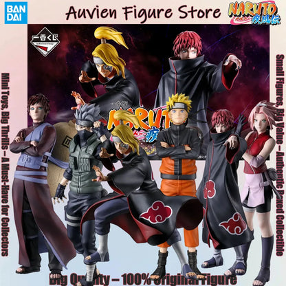 Officially Bandai Ichiban Kuji Naruto Uzumaki Haruno Sakura Hatake Kakashi Gaara Sasori Deidara Figure Anime Naruto Shippuden