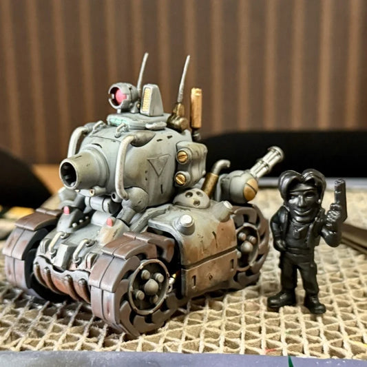 In-Stock New Release Metal Slug X Series Model Kit - Small Scale Diy Tank/Aircraft/Truck With Captive Soldier Figures