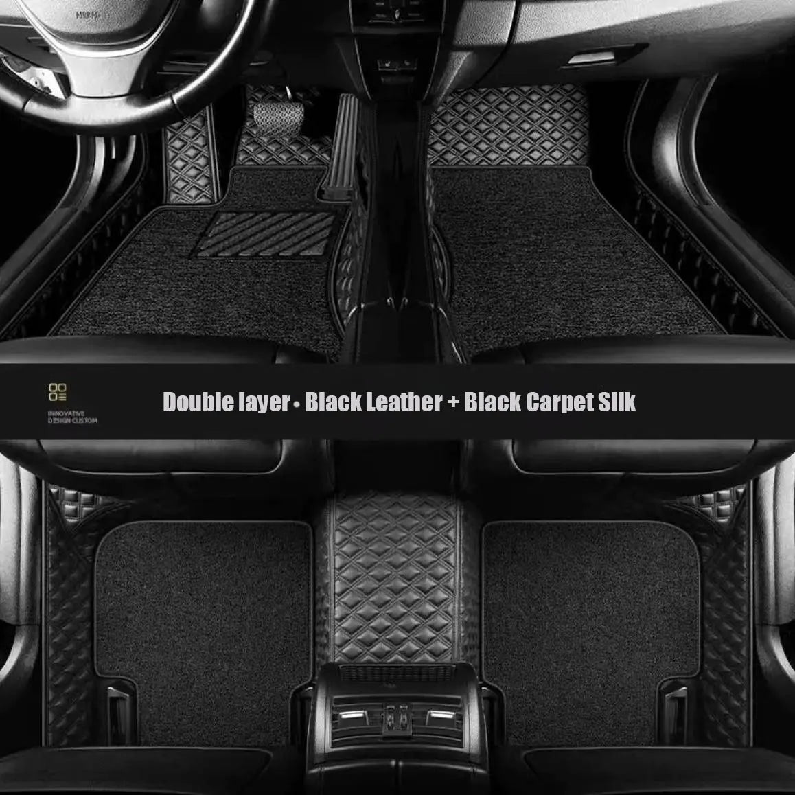 Car Floor Mats for Porsche Macan 2014 2015 2016 2017-2026 Custom Auto Foot Pads Automobile Carpet Cover Interior Accessories