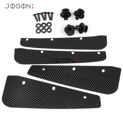 4Pcs Real Carbon Fiber Car Side Fender Mudflaps Splash Mud Guards Flaps Cover Trim Accessories For Toyota GR Yaris 2025 2026