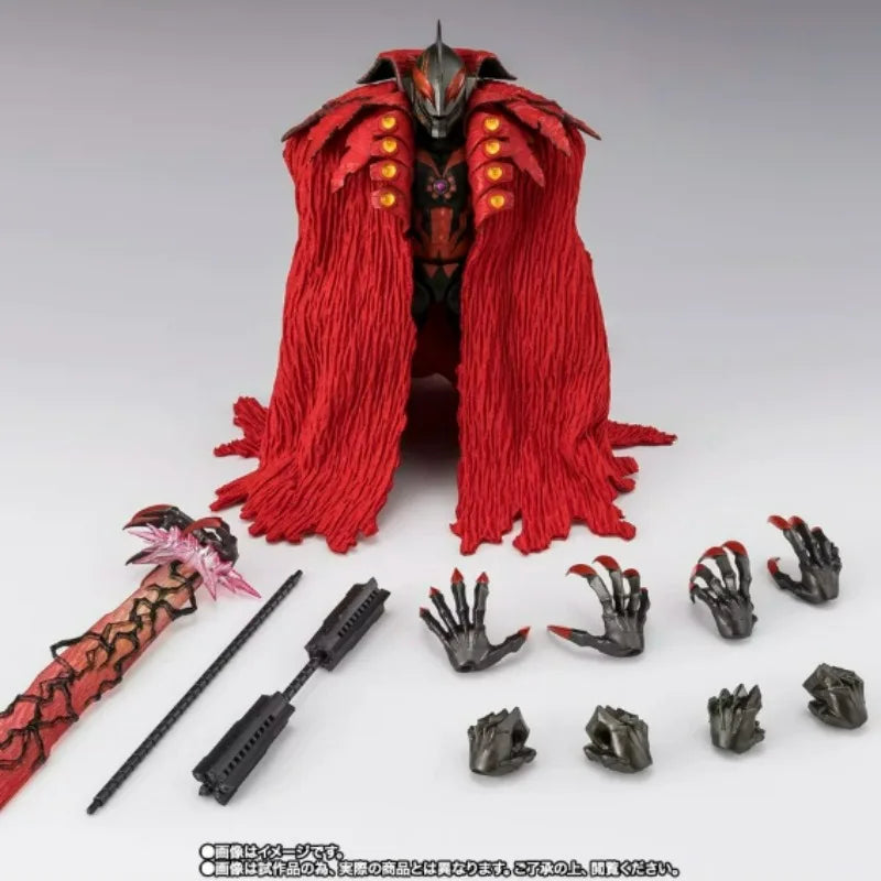 Bandai SHF Tamashii Limited Ultraman Zero & Kaiser Belial Articulated Figure Model Decor Collectible Desktop Ornament Gift