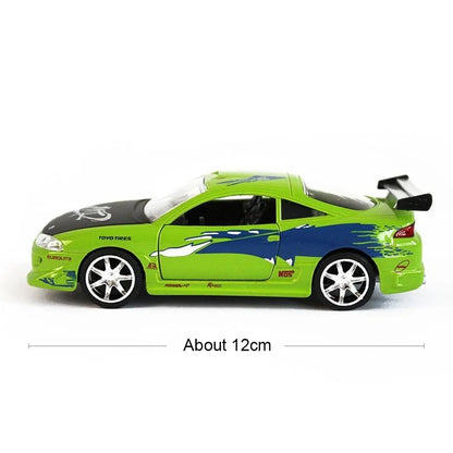 In Stock JADA 1:32 Fast & Furious 1995 Mitsubishi Eclipse Alloy Die-cast Car Model 25th Anniversary Original Box Gift Collecting