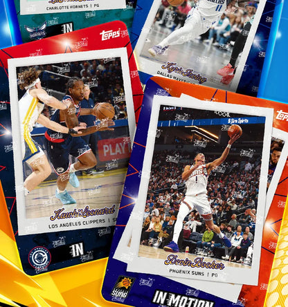 KAYOU NBA 2025 Season Supercharged Starter Pack MATCH ATTAX Basketball Game Cards Power-Up Collector Set Hot Gift Idea for Kids