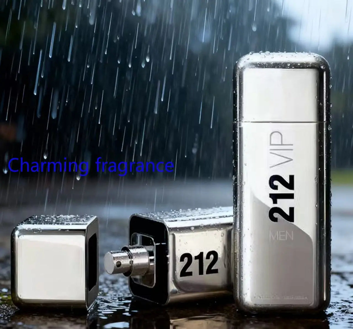 Hot Selling 212 Men's Cologne Grey Magnetic Red Allure Fragrance Woody Spicy Scent for Dating/Night Party Long Lasting Time