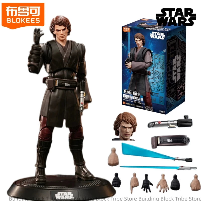 BLOKEES Star Wars Building Block Man Beyond Anakin Skywalker CLONE TROOPER Splicing Model Ornament Toy Collection Gift