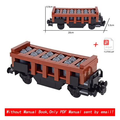 MOC Fuel Gas Tank Building Blocks Kit Wine Barrels Goods Container Forklift Bricks Toys Boys Gift