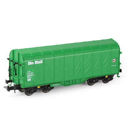 C8762 Evemodel Model Trains HO Scale 1:87 Covered Coil Wagon Freight Car