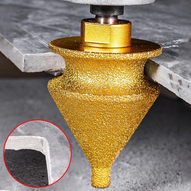 4in1 Brazing Edge Trimming Diamond Chamfering Machine Angle Grinder Ceramic Tile Marble Hole Drilling Diamond Chamfering Machine