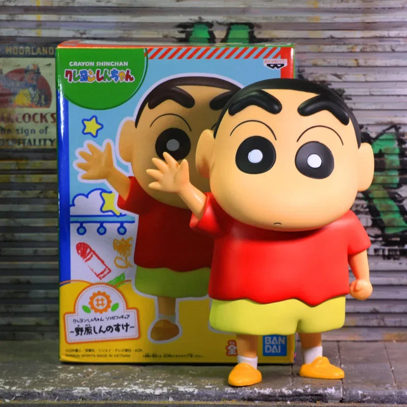 Crayon Shin-chan Action Figure Toys Anime Shin Chan Figuras Kawaii Doll Collection Model Ornaments GK Statue Gift for Children