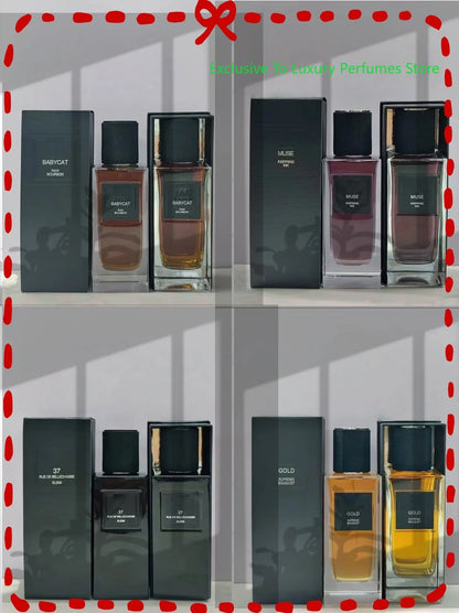 Daily Hot Brand Perfume Name Simple And Grand Luxurious Texture Gift Box Gift Option High-end Positioning Dating Essential