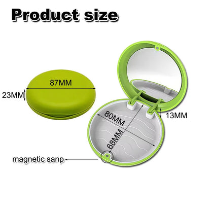 10Pcs Orthodontic Storage Case Portable Clear Aligner Retainer Case Teeth Protector Case Oral Hygiene Organizer