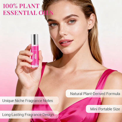Pheromones Perfume For Women To Attract Men,Long Lasting Roll On Scent,Fruity Floral Eau De Parfum,Jasmine/Violet/Musk Fragrance