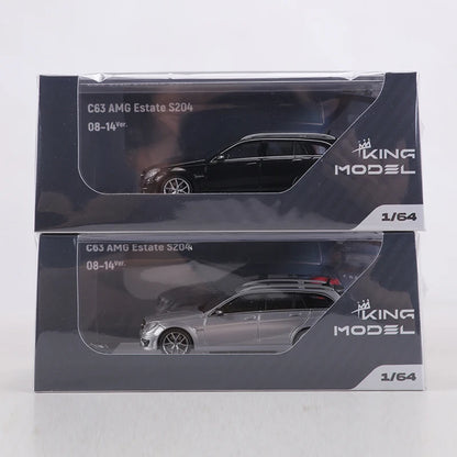 KING MODEL 1:64 C63 AMG Estate S204 Alloy Model Car