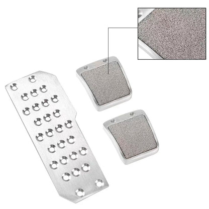 Universal Replacement Car Pedals Manual Foot Rest Automatic Racing Car Pedal Aluminium Brake Clutch Foot Pedal Pad Cover