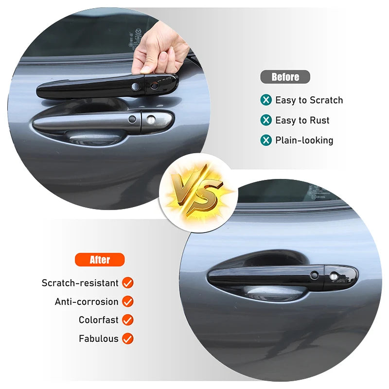 For Mazda MX-5 MX 5 MX5 ND 2016-2021 LHD Car Door Handle Cover Trim Accessories