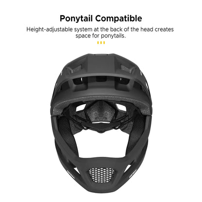 CAIRBULLDiscovery Full Face MTB Cycling Helmets Adult Racing Downhill casco Removable Chin BMX Off-Road All-Mountain Speed Bike