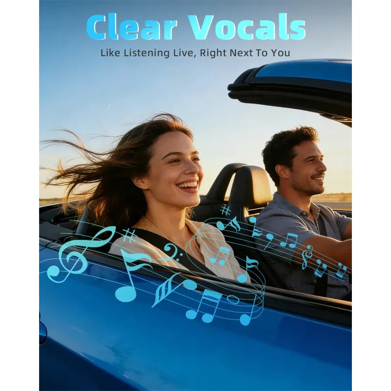 2pcs 5 Inch Mid-Bass Car Speakers High Sensitivity Fidelity Audio with Carbon Fiber Cone Universal 450W 4 Ohm Car Music Stereo