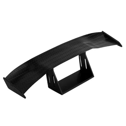 Black Mini Tail Fins for Cars Decorations Vehicle Exterior Retrofit Parts Racing Sport Style Universal Decorative Spoiler Wing