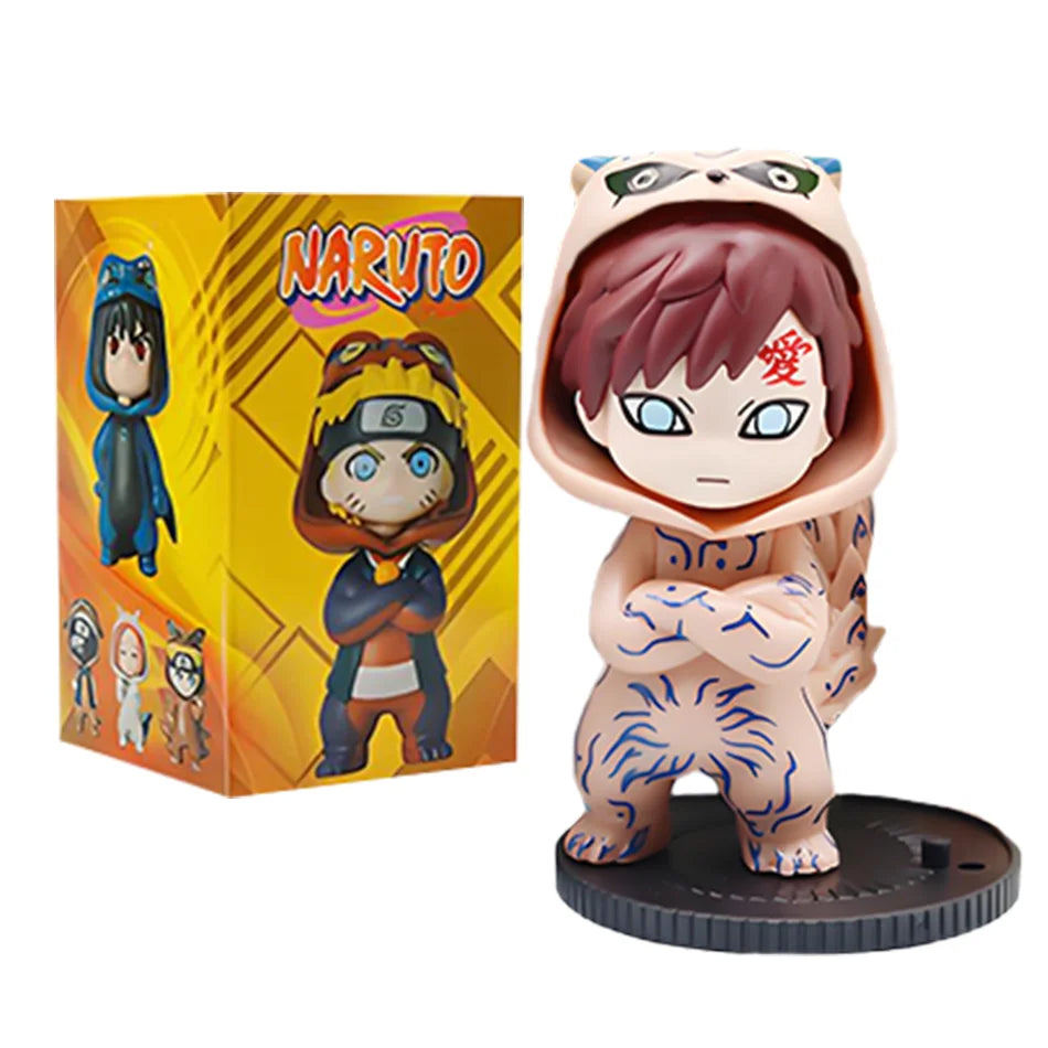Naruto Blind Box GREMLIN Series Figure Model Sasuke Ornament Toy PVC Collection Gift Decorative Desktop Decoration Gifts