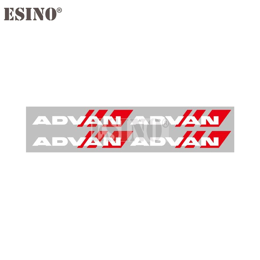 4 x Car Styling Car Decorative Wheel Rim Decoration Sticker Vinyl Decal Series Car Accessories Decal for Yokohama Advan
