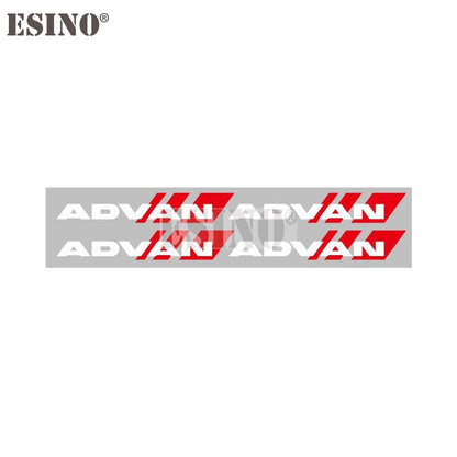 4 x Car Styling Car Decorative Wheel Rim Decoration Sticker Vinyl Decal Series Car Accessories Decal for Yokohama Advan