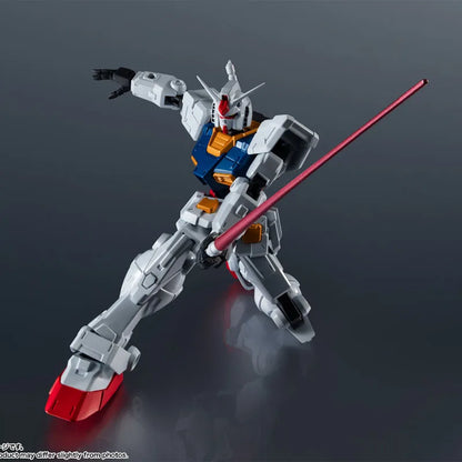 In Stock Genuine Bandai Gundam Universe Model Kit GU RX-78-2 Gundam Renewal Anime Action Figure Collection Finished Model Toys