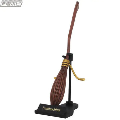 Tomy Harry Potter Nimbus 2000 Magic Broomstick Quidditch Original Gashapon Collectible Miniature Desktop Display Decoration