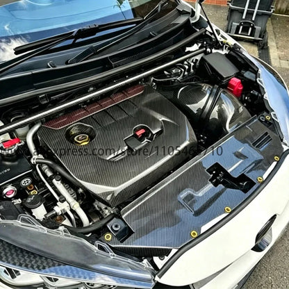 For Toyota GR Yaris GXPA16 G16E 1.6T 2020+ Carbon Fiber/FRP TAB Style Cooling Crash Plate Engine Hood Body Kit