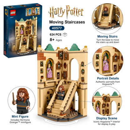 LEGO Harry Potter Hogwarts Grand Staircase 40577 Building Blocks Kit Toys Set Birthday Christmas New Year Gift
