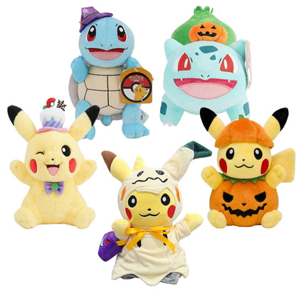 New 20-30cm Halloween Series Plush Mimikyu Pikachu Cos Plush Doll Soft Animal Dolls Hot Toys Great Gift For Children