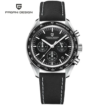 PAGANI DESIGN 2026 New V5 PD1701 Men's Watches Luxury Quartz Watch Men Sport Speed Chronograph AR Sapphire Glass 100M Waterproof