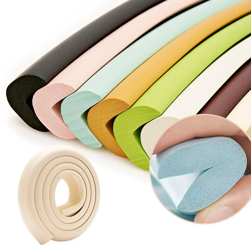 2M Baby Safety Corner Protector Children Protection Furniture Corners Desk Table Edge Angle Home Anti-collision Strip For Kids