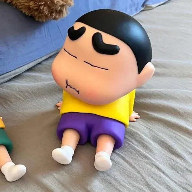 Crayon Shin-chan Birthday Party Disposable Paper plate Cake Topper Hanging Flag Crayon Shin-chan Balloon Birthday Decorations