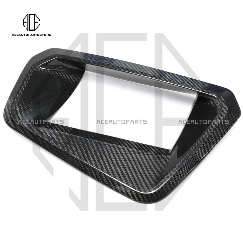 Dry Carbon Fiber Head Up Display Trim Cover For BMW M2 G87 M3 G80 M4 G82 G20 G22