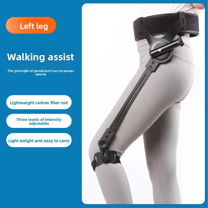 Exoskeleton Leg Power Assist Walker | Lower Limb Walking Support for Mobility Recovery & Daily Use