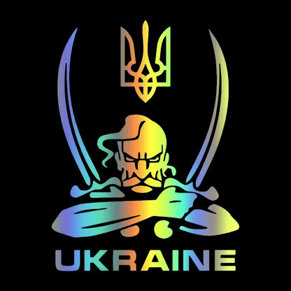 Ukraine Трезубец Тризуб Whole Body Waterproof Vinyl Car Sticker Decal Car Accessories Decor Pegatinas Para Coche