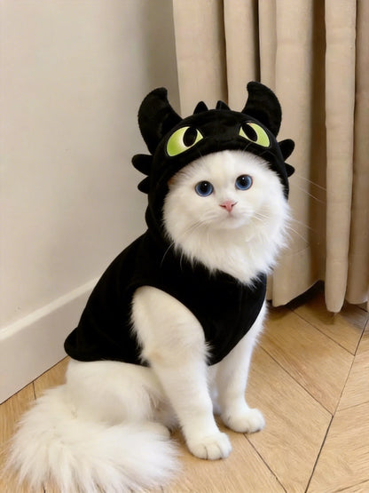 Little Devil Cat, Dog Clothes, Winter Cat, Puppy Cat, Blue Cat, Kitten, Pet, Hair Loss Prevention, Autumn and Winter Collection