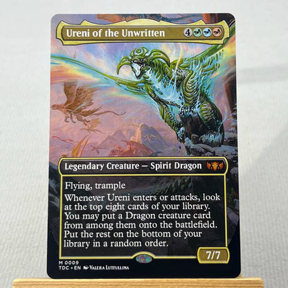 SPM SPE SLD TDM HOLO16-001 Tcg Proxy Cards Ugin, Eye of The Storms Mox Jasper Elspeth, Storm Slayer Mox Jasper Home Play