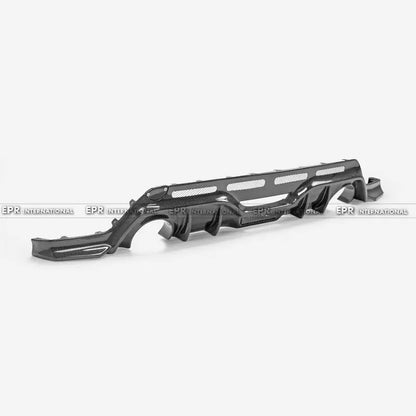 For Toyota GR Yaris GXPA16 VRS Type Rear Diffuser - Carbon Fiber/Glass Fiber for G16E 1.6T 2020+ JDM Aero Kit